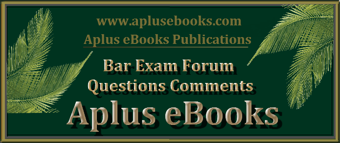 Bar Exam Forum (Aplus eBooks)