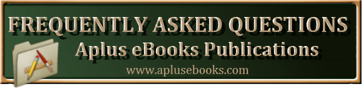 Aplus eBooks Publications FAQ Page