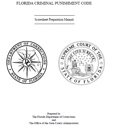 FL Criminal Punishment Code